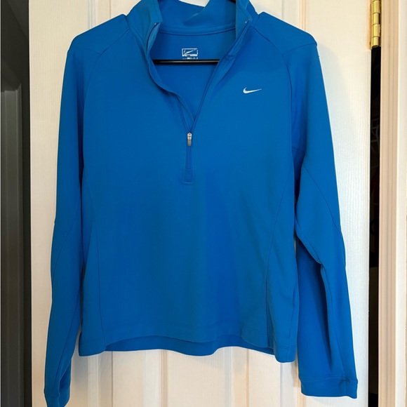 Nike Other - Nike Blue Quarter-Zip Sweatshirt